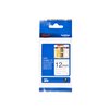 Labeltape Brother P-touch TZe-N231 ongelamineerd 12mm zwart op wit foto