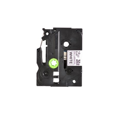 Labeltape Brother P-touch TZe-N231 ongelamineerd 12mm zwart op wit