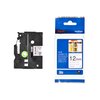 Labeltape Brother P-touch TZe-N231 ongelamineerd 12mm zwart op wit foto