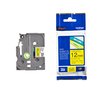 Labeltape Brother P-touch TZe-631 standaard 12mm zwart op geel foto