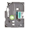 Ruban de lettrage Brother P-Touch TZe-721 standard 9mm noir sur vert Photo