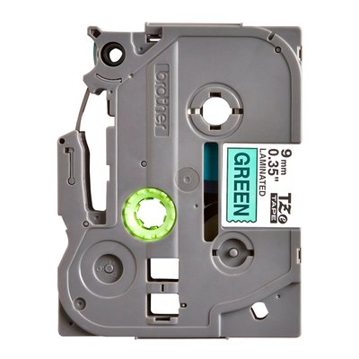 Ruban de lettrage Brother P-Touch TZe-721 standard 9mm noir sur vert