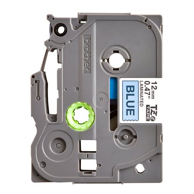 Ruban de lettrage Brother P-Touch TZe-531 standard 12mm noir sur bleu