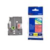 Labeltape Brother P-touch TZe-431 standaard 12mm zwart op rood foto