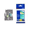 Labeltape Brother P-touch TZe-731 standaard 12mm zwart op groen foto