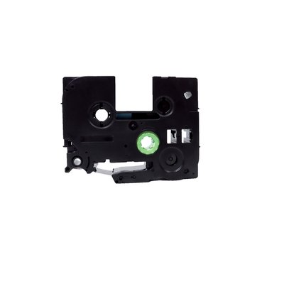 Labeltape Quantore TZe-241 18mmx8m wit/zwart