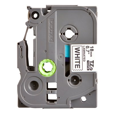 Labeltape Brother P-touch TZe-241 standaard 18mm zwart op wit