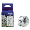 Etiket Brother CZ-1002 multifunctioneel 12mm 1 rol á 5m wit foto