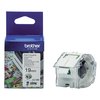 Etiket Brother CZ-1003 multifunctioneel 19mm 1 rol á 5m wit foto