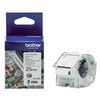 Etiket Brother CZ-1004 multifunctioneel 25mm 1 rol á 5m wit foto