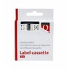 Labeltape Quantore 45013 12mmx7m zwart op wit foto