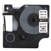 Labeltape Quantore 45013 12mmx7m zwart op wit foto