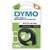Labeltape Dymo LetraTag papier 12mm zwart op wit