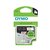 Labeltape Dymo LabelManager D1 polyester 12mmx5.5m zwart op wit