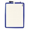 Whiteboard Desq 21x28cm tweezijdig magnetisch foto