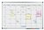 Planbord Legamaster premium projectplanner 60x90cm