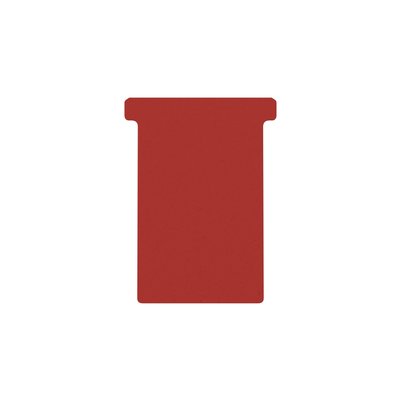 T-kaart Djois formaat 3 77mm rood 100 stuks