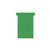Fiche-T pour planning Djois Format 3 77mm vert 100 pièces