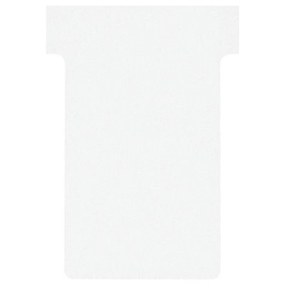 Fiche-T planning Nobo n°2 48mm blanc 100 pièces