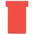 T-kaart Nobo nr.2 48mm rood 100 stuks