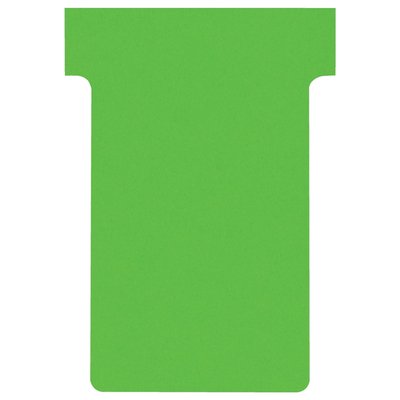 Fiche-T planning Nobo n°2 48mm vert 100 pièces