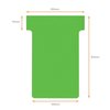 Fiche-T planning Nobo n°2 48mm vert 100 pièces Photo