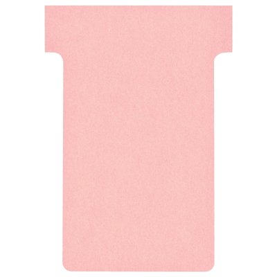 Fiche-T planning Nobo n°2 48mm rose 100 pièces