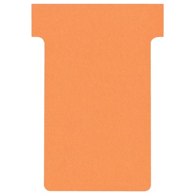Fiche-T planning Nobo n°2 48mm orange 100 pièces