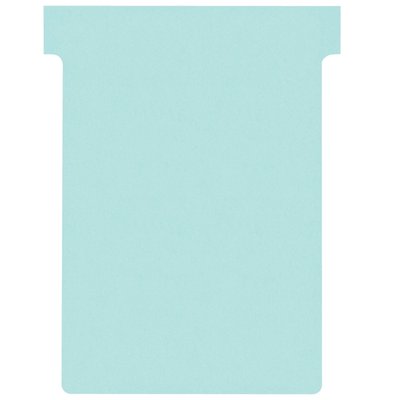 Fiche-T planning Nobo n°3 80mm bleu 100 pièces