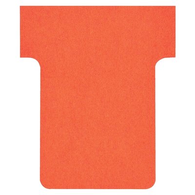 Fiche-T planning Nobo n°1.5 36mm rouge 100 pièces