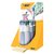 Balpen Bic 4kleuren shine medium zilver/paars/roze/blauw