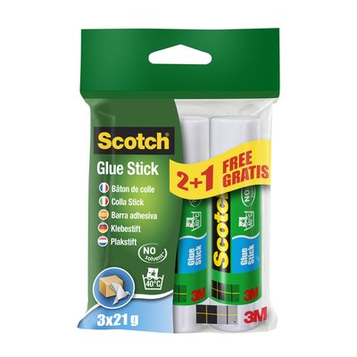 Bâton de colle Scotch 21g 2+1 gratuit