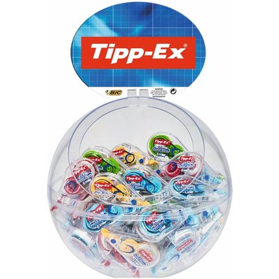 Correctietape Tipp-Ex mini pocket mouse 5mmx6m display à 30 +10 gratis
