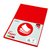 Papier copieur Quantore Colour A4 160g rouge vif 50 feuilles
