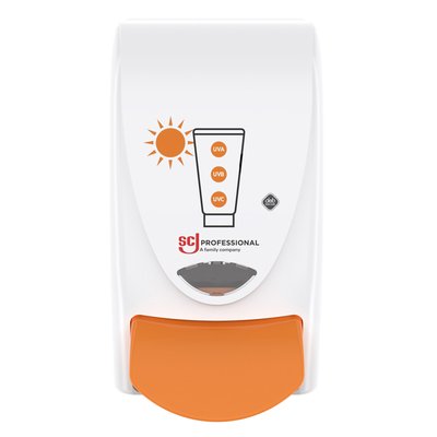 Zonnebranddispenser SCJ Proline Sun Protect 1liter wit