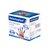 Elastische blauwe textielpleister Detectaplast assorti 100 stuks