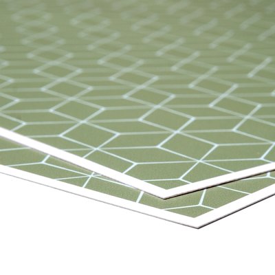 Set de table IEZZY Cerisier japonnais vert 6 pièces