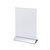 Menukaarthouder IEZZY staand A4 aluminium voet