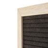 Letterbord IEZZY 30x30cm naturel hout foto