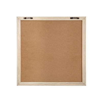 Letterbord IEZZY 30x30cm naturel hout