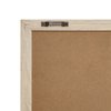 Letterbord IEZZY 30x30cm naturel hout foto