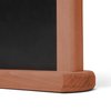 Ardoise de table IEZZY A5 brun clair bois Photo
