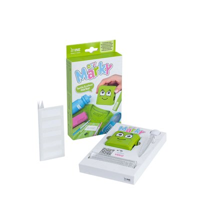 Textielstempel Colop Marky personaliseerbaar groen