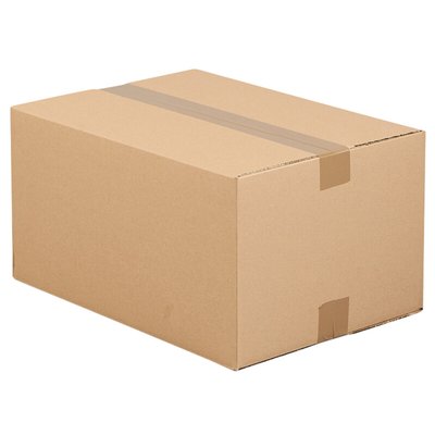 Boîte d'expédition pliable IEZZY 150x110x110mm cannelure-B brun
