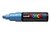 Paintmarker Uni POSCA PC8K breed schuin metallic blauw