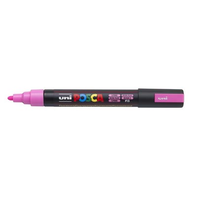 Marqueur peinture Posca PC5M Medium rose fluo