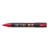 Paintmarker Uni POSCA PC5M medium fluor rood foto