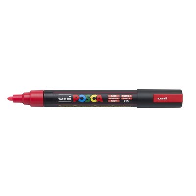 Paintmarker Uni POSCA PC5M medium fluor rood