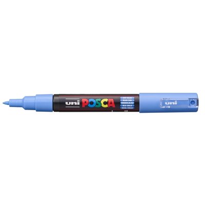 Paintmarker Uni POSCA PC1MC extra fijn hemelsblauw