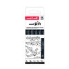 Fineliner Uni-Ball Pin Calligraphie assorti set 5 pièces Photo